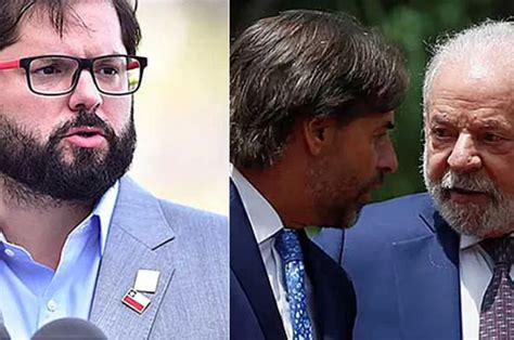 Gabriel Boric Y Lacalle Pou Refutaron Los Dichos De Lula Da Silva Sobre