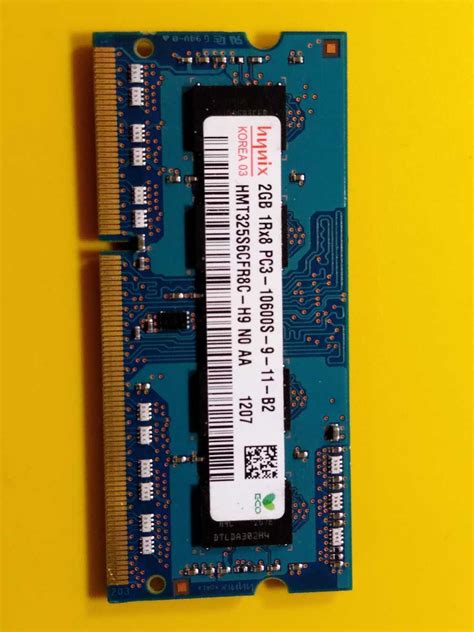 Yahooオークション ノートパソコン用メモリーhynix 2rx8 Pc3 1060