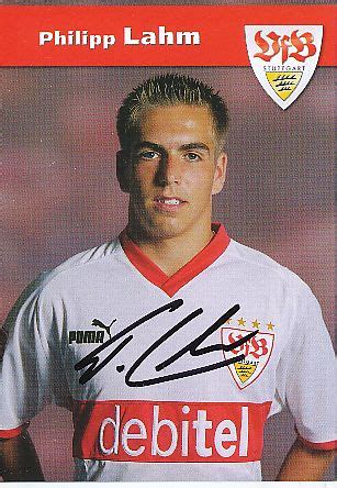 Kelocks Autogramme Philipp Lahm VFB Stuttgart Fußball Autogrammkarte