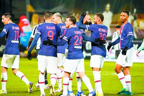 El PSG Puntero En Francia Tras Ganarle Con Lo Justo A Angers Diario