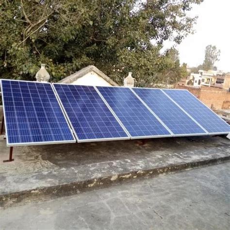 Grid Tie Roof Top Solar System Installation Service Rs 80 Watt ID