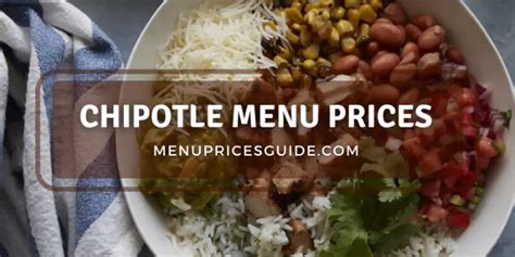 Chipotle Catering Menu With Prices