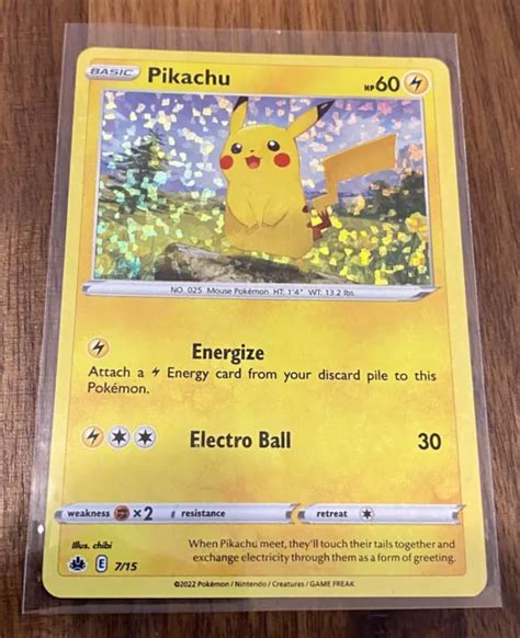 Pokemon Pikachu Holo Mcdonald S Match Battle Promo Card Nm