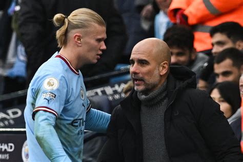 Erling Haaland Injury Pep Guardiola Delivers Update On Manchester City