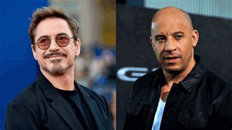 That S The Future Vin Diesel S Rumored Robert Downey Jr Casting In Fast 11 As Evil Tech