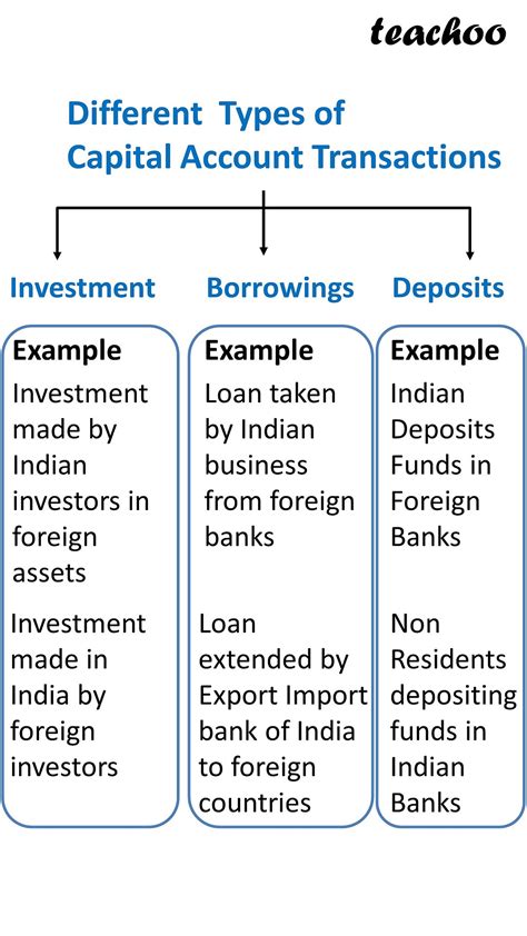 What Does A Capital Account Cover With Examples Economic Class 12