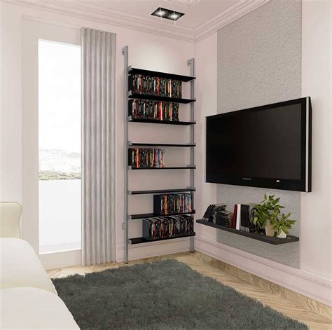 DVD Media Storage Shelves – Modern Shelving