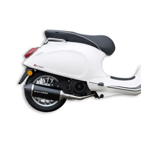 MARMITTA MALOSSI RX BLACK Per Vespa PRIMAVERA 4T 125 2016 2017 EUR 631