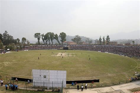 Tribhuvan University Cricket Ground hosts a match between Nepal and ...