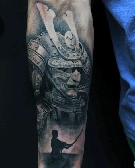 60 Samurai Helmet Tattoo Designs For Men - Japanese Ink Ideas