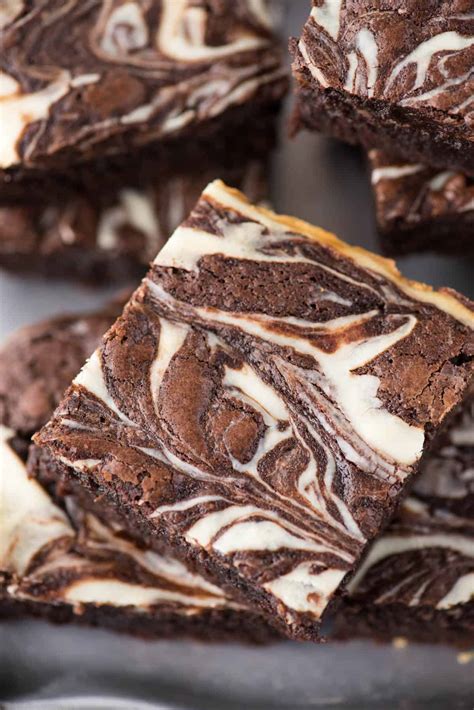 Cream Cheese Swirl Brownies