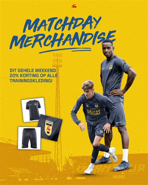 Matchday Merchandise Az Sc Cambuur 20 Korting Op Alle