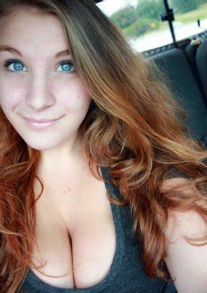 Redhead Selfie Porn Photos
