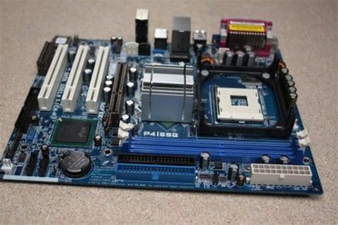 Asrock P4i65g Socket 478 P4 Ht Agp X8 Sata Motherboard