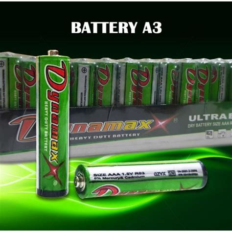 Jual SNI Murah Baterai Batre Dynamax AAA Dynamax AA 1 5V Dry