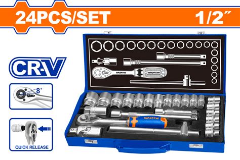 Socket Set 24 Pcs 1 2 Dealsdirect Co Nz