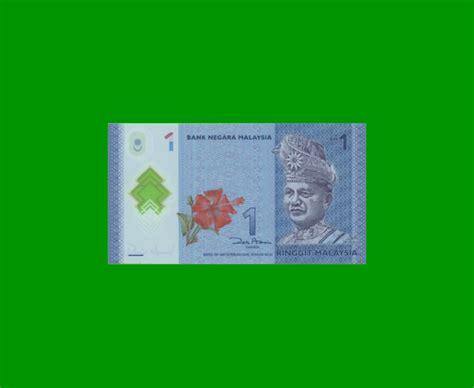 Billete De Malasia Ringgit Polymero Pick A Estado Sin Circular