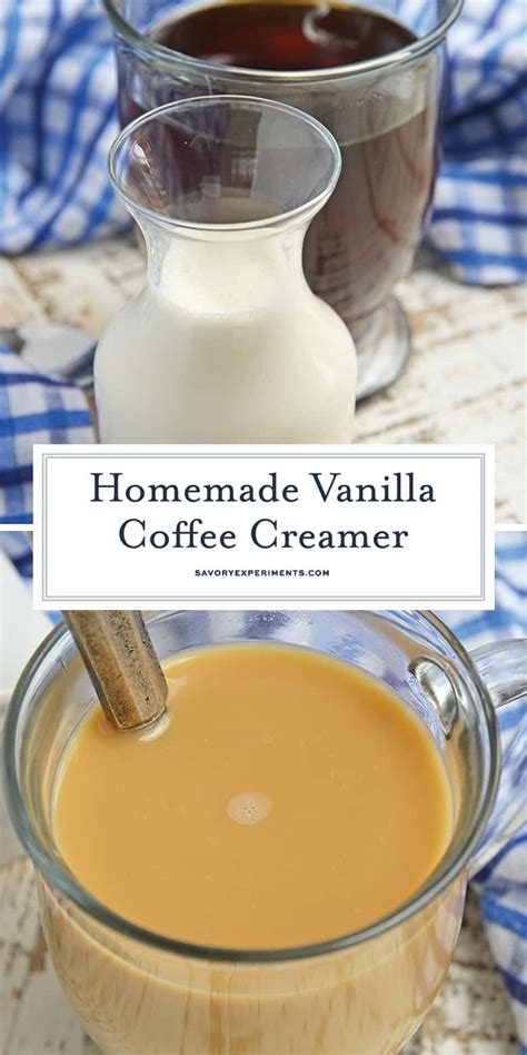 Vanilla homemade coffee creamer vanilla coffee creamer recipe – Artofit