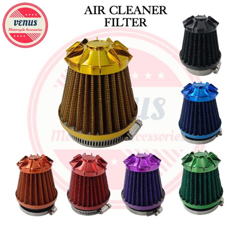 Venus Universal Motorcycle Air Filter Mushroom Style Shopee Philippines