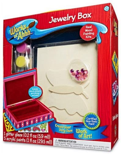 Masterpieces Works of Ahhh Jewelry Box Craft Kit, 1 ct - Kroger