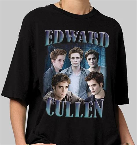 Edward Cullen Unisex Classic Graphic T Shirt Edward Cullen Halloween