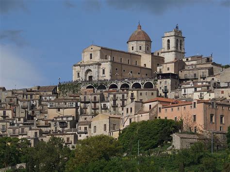 Petralia Sottana Village In Sicily Italy Italia It