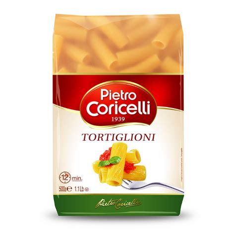 Mì ý Pietro Coricelli Tortiglioni (nui ống) 500g - Sữa tươi Úc