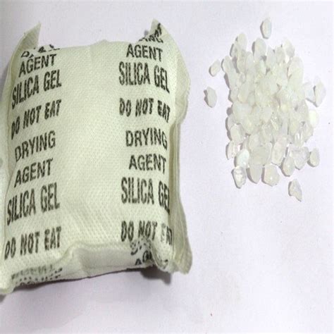 White Silica Gel Packaging Type HDPE Bag With Liner Pouch Loose At