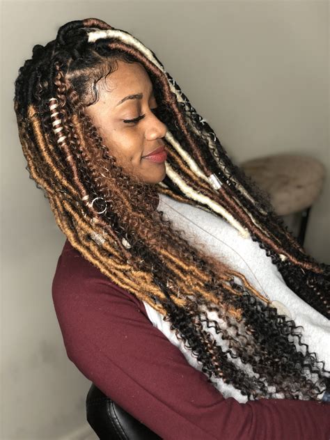 Messy Bohemian Locs Hair Styles Protective Styles Bohemian Locs