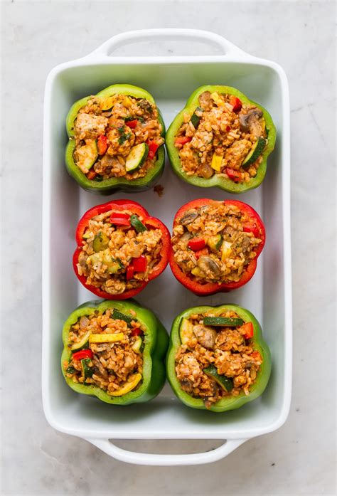 Italian Vegan Stuffed Peppers (Best Ever!) - The Simple Veganista