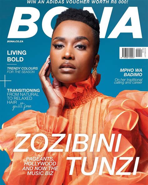 Zozibini Tunzi Is The Latest Cover Star For Bona Magazine S September