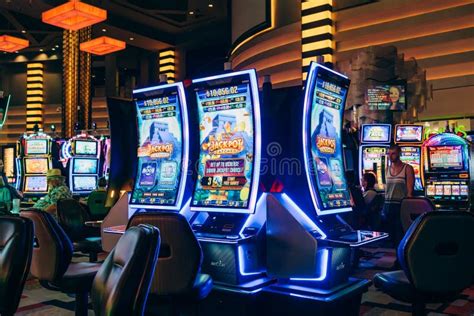 Las Vegas Casino Interior, and People Editorial Photography - Image of ...