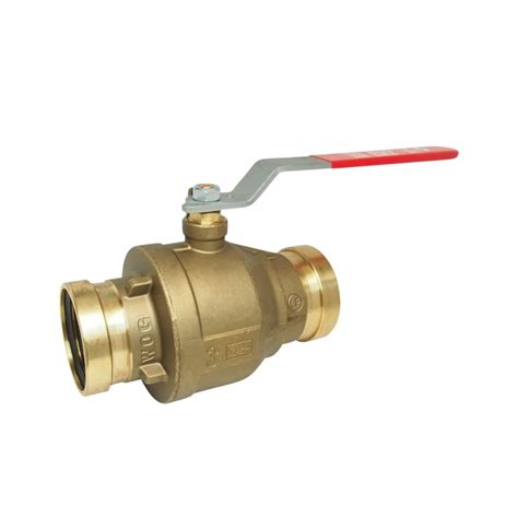 Abx Dzr Lf Ezpress Full Port Ball Valve Red White Valve Corp