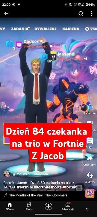 Dzień 84 Czekania Na Trio W Fortnite Z Jacob Youtube