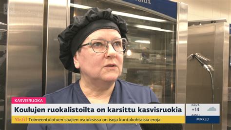 Kasvisruokia Karsittu Koulujen Ruokalistoilta Ylen Aamu Yle Areena