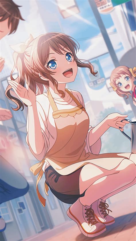 Bang Dream バンドリ Iphone壁紙・androidスマホ壁紙画像 920 山吹沙綾 アニメ壁紙ネット Pc