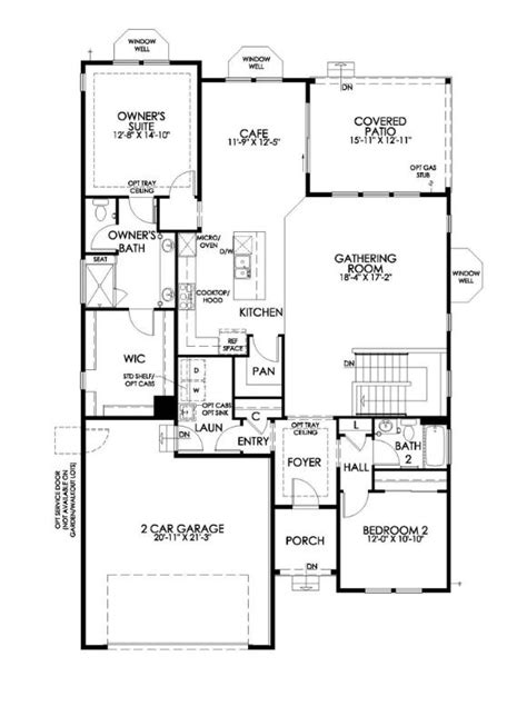 Pulte Milan Floor Plan