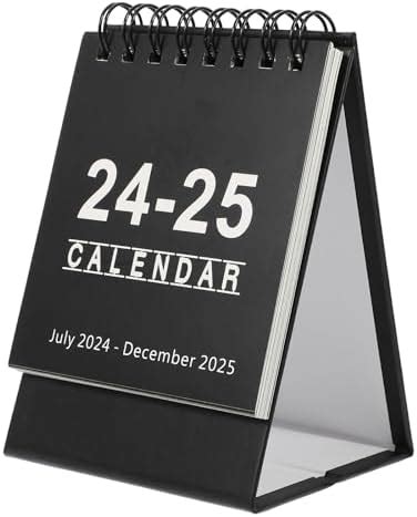 Amazon Nuobesty Mini Desk Calendar Portable Small