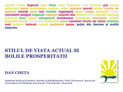 Stilul De Viata Actual Si Bolile Prosperitatii Ppt Download