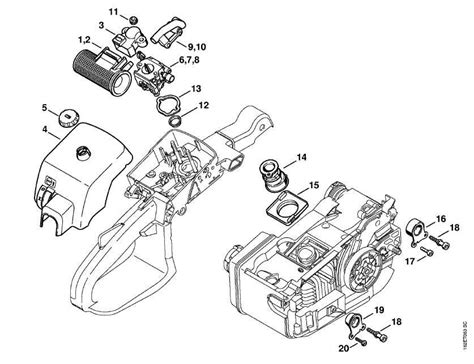 Complete Breakdown Of The Ryobi Ry3716 Chainsaw Parts Diagram