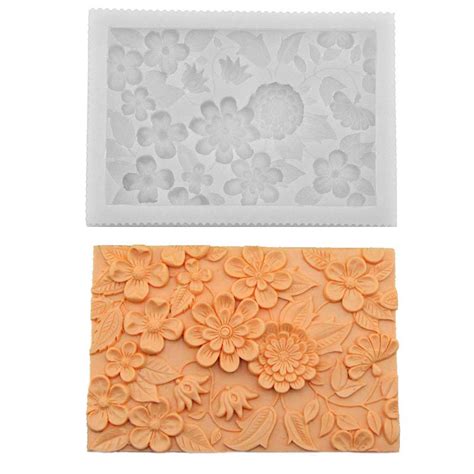 Silicone Daisy Floral Mat Bakers Boutique