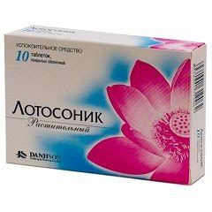 Лотосоник – инструкция по применению таблеток, отзывы, цена, аналоги