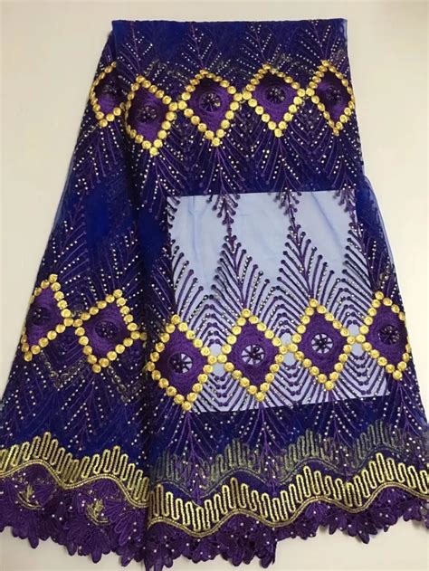 Latest African Laces 2018 Bridal Lace Fabric High Quality African