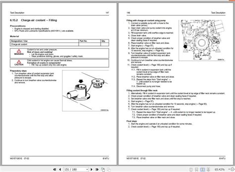 Mtu Diesel Engine 12 V 16 V V 4000 G23 G83 Technical Manual