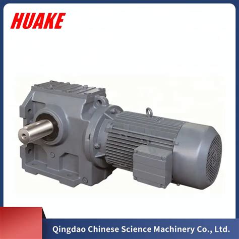 S Series Helical Worm Geared Motor With Reducer For Agitator China