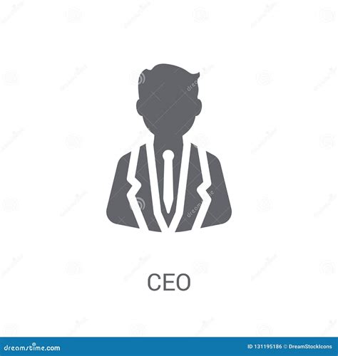 Ceo Icon Trendy Ceo Logo Concept On White Background From Start Stock