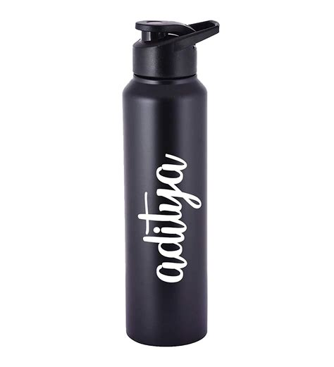 Personalized Custom Engraved Stainless Steel Water Bottle Ml