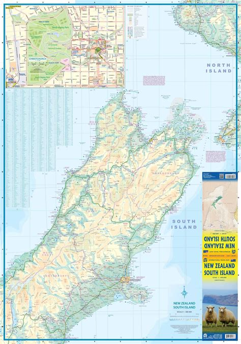 Road Map New Zealand Hema Maps Mapscompany Travel And Hiking Maps