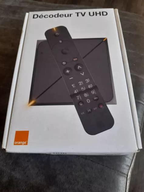 Neuf D Codeur Tv Orange K Tv Uhd T L Commande Vocale Cable Hdmi