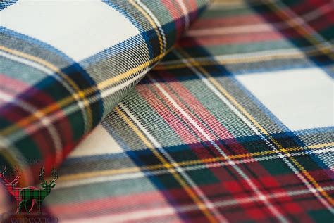 Stewart Dress Modern Lightweight Tartan Fabric This 10 Oz Material Is Used For Dressmaking